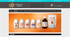 Desktop Screenshot of europe-pharma.com